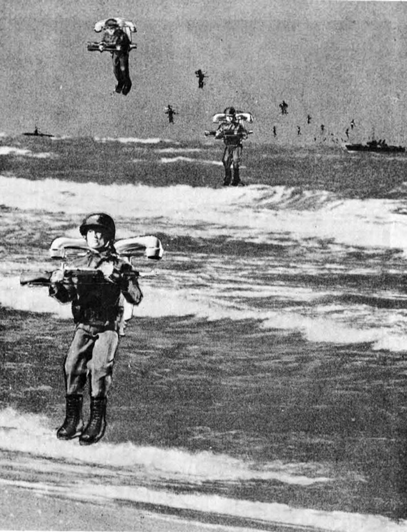 Illustration for article titled How a U.S. Military Contractor Wanted to Use Jetpacks in the Vietnam War